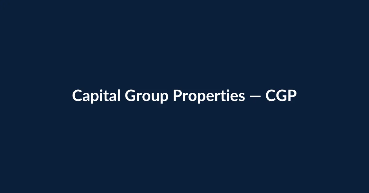 Capital Group Properties — CGP – المطور والمشروعات العقارية في مصر شعار ومشروعات Capital Group Properties — CGP، مطور عقاري في مصر