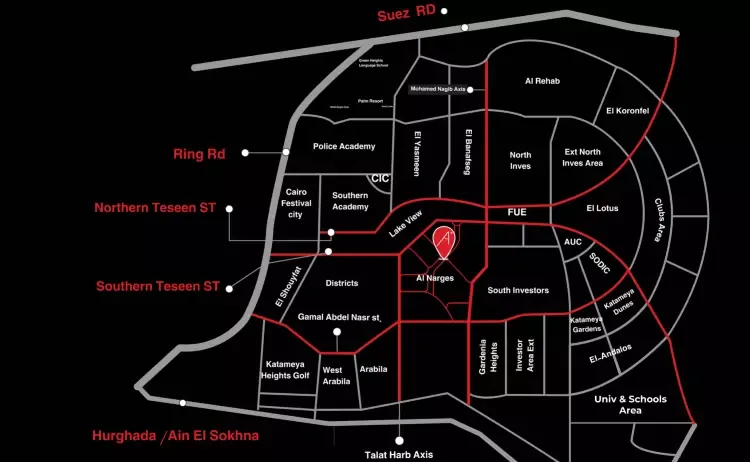AiAngle City Mall New Cairo in New Cairo AiAngle City Mall New Cairo — location, New Cairo