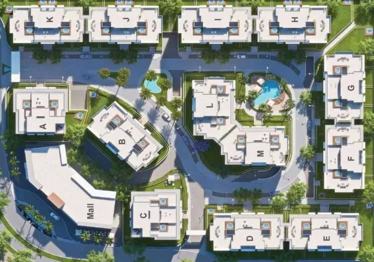 Compound Amorada New Cairo in New Cairo Compound Amorada New Cairo — design, New Cairo