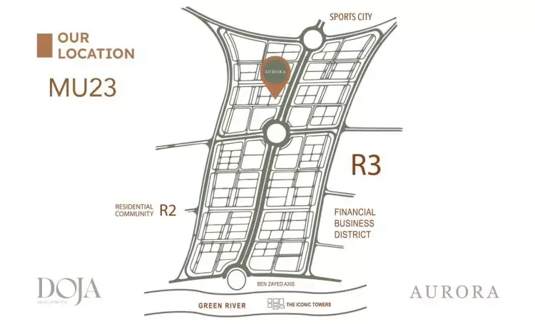Aurora Mall New Capital in New Capital Aurora Mall New Capital — location, New Capital