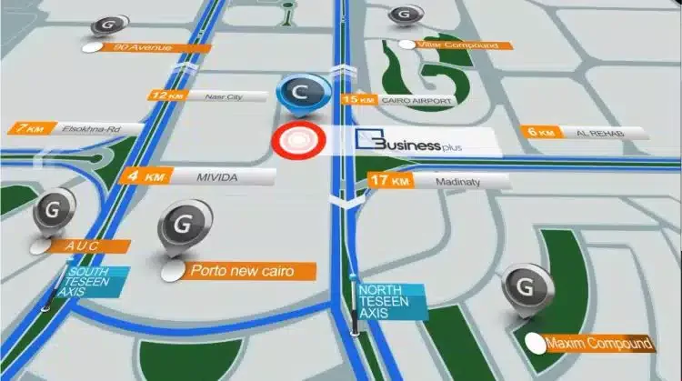 Business Plus Mall New Cairo in New Cairo Business Plus Mall New Cairo — location, New Cairo