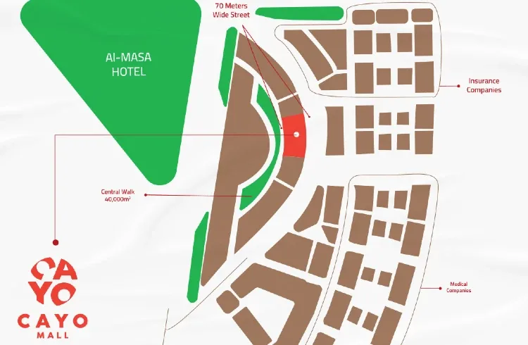 Mall Cayo New Capital in New Capital Mall Cayo New Capital — location, New Capital