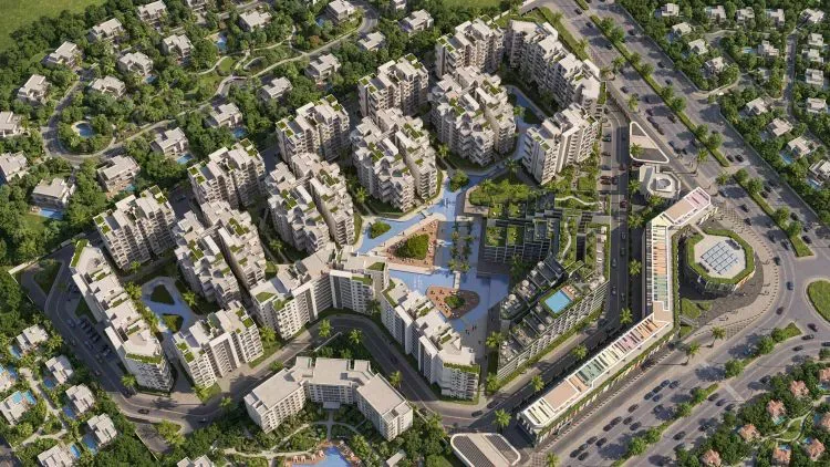 Compound Aurevia Sixth Settlement in New Cairo Compound Aurevia Sixth Settlement — Project Design, New Cairo