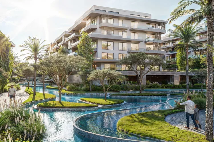 Compound Avira Residence New Cairo in New Cairo Compound Avira Residence New Cairo — Units, New Cairo