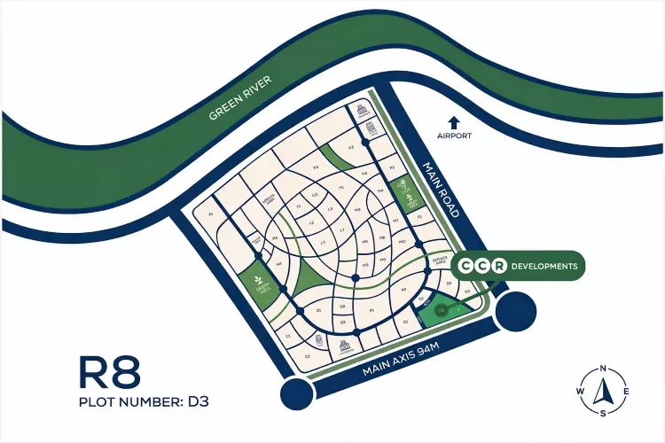 Compound Ayyam Residence New Capital — Project location, New Administrative Capital