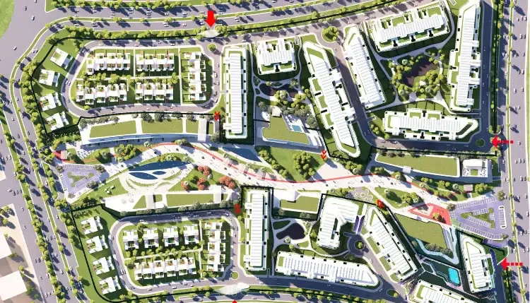 Compound Boardwalk New Capital in New Capital Compound Boardwalk New Capital — design, New Capital