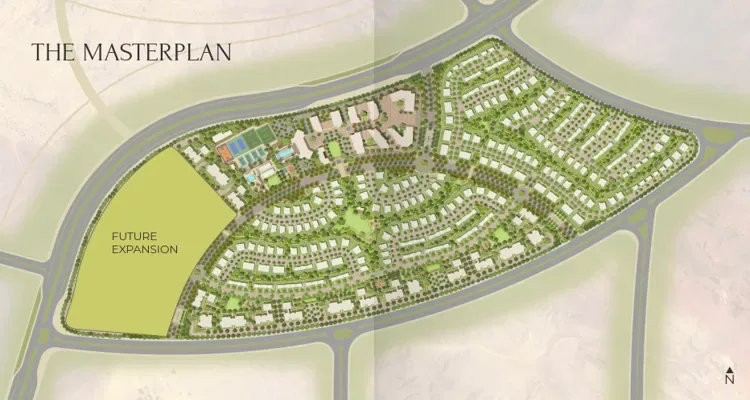 Compound Crescent Walk New Cairo — Project Design, New Cairo