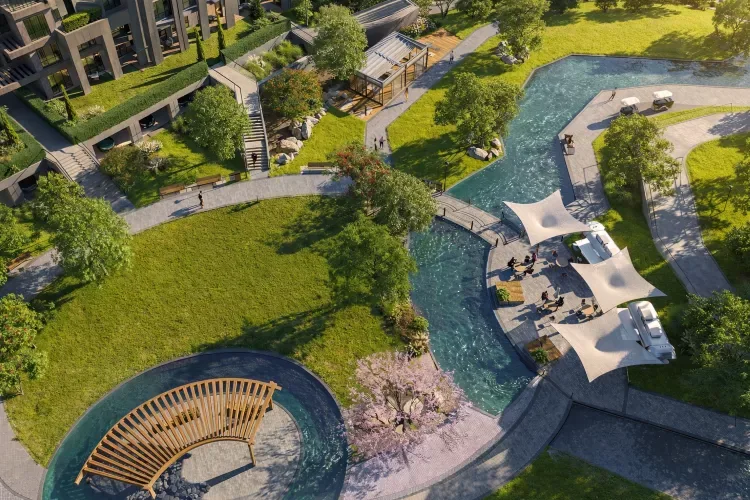 كمبوند جراوندز التجمع السادس في القاهرة الجديدة كمبوند جراوندز التجمع السادس — تصميم المشروع، القاهرة الجديدة