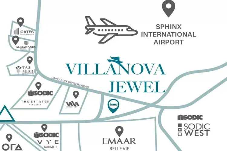 Compound Jewel New Zayed — Project Location, Sheikh Zayed