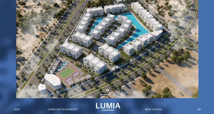 كمبوند لوميا لاجونز العاصمة الإدارية — تصميم المشروع، العاصمة الإدارية الجديدة