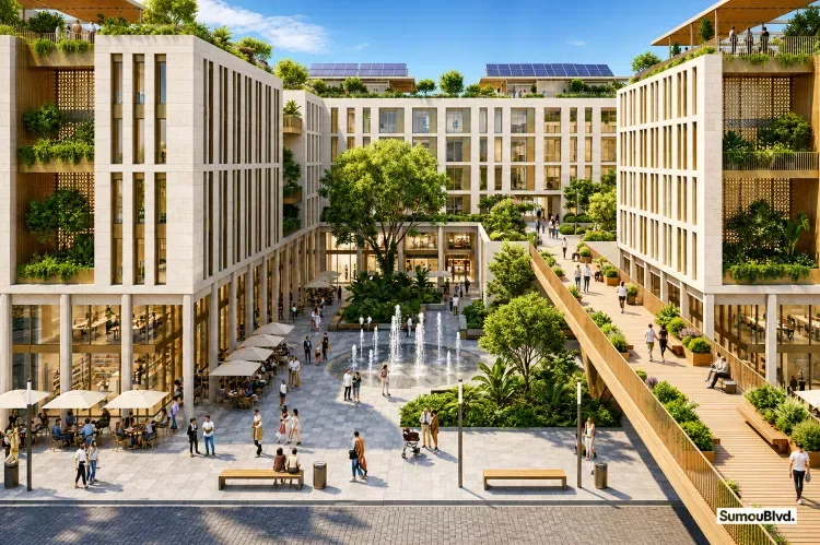كمبوند سمو بوليفارد المستقبل سيتي في القاهرة الجديدة كمبوند سمو بوليفارد المستقبل سيتي — تصميم المشروع، القاهرة الجديدة