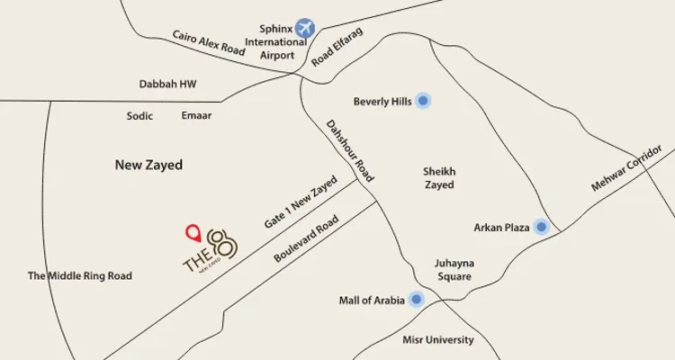 Compound The 8 New Zayed in Sheikh Zayed Compound The 8 New Zayed — location, Sheikh Zayed