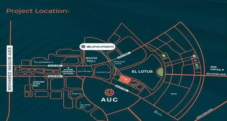 كمبوند ترو التجمع الخامس في القاهرة الجديدة كمبوند ترو التجمع الخامس — موقع المشروع، القاهرة الجديدة