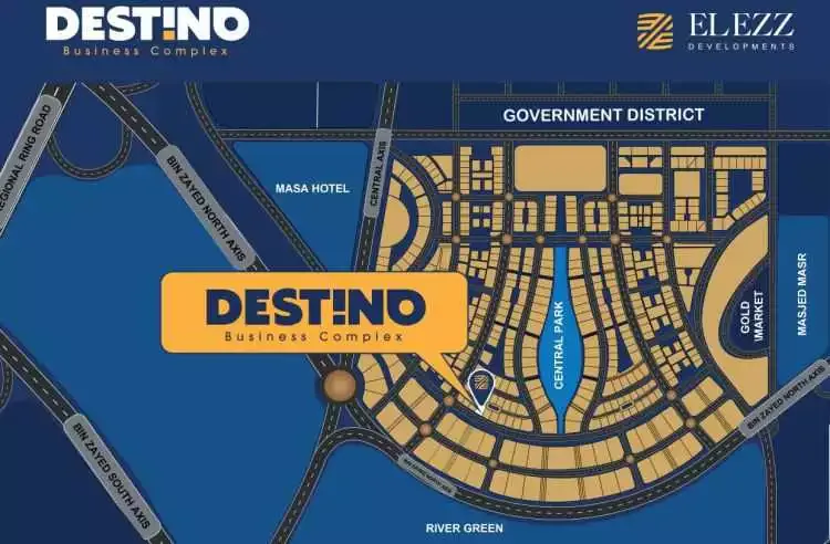 Destino Tower New Capital — location, New Capital