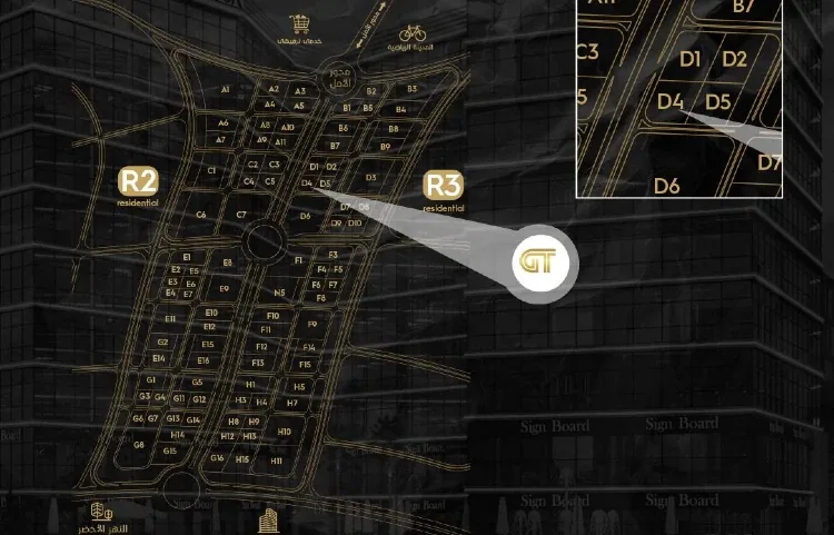 Mall Golden Tower 2 New Capital in New Capital Mall Golden Tower 2 New Capital — location, New Capital