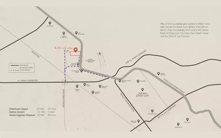 Hills of One Compound New Zayed — location, Sheikh Zayed