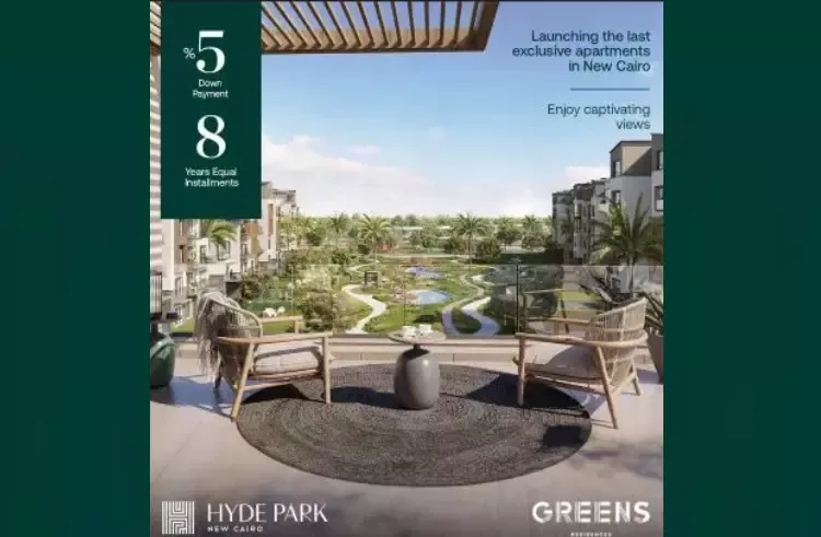Compound Hyde Park New Cairo in New Cairo Compound Hyde Park New Cairo — units, New Cairo