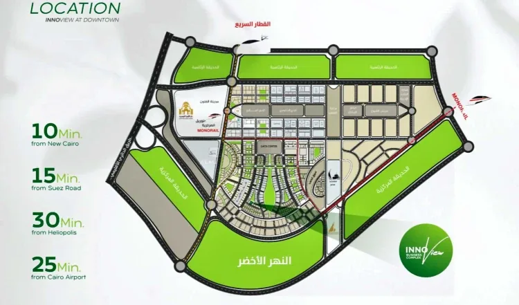 Mall Inno View New Capital in New Capital Mall Inno View New Capital — location, New Capital