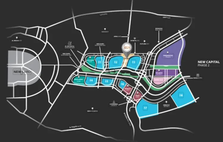 Mall Iris New Capital in New Capital Mall Iris New Capital — location, New Capital