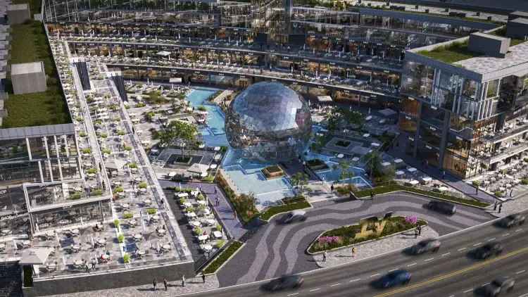 IV Business Park Mall New Cairo — design, New Cairo
