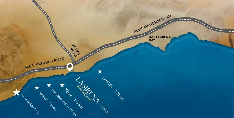 Village Lasirena North Coast — location, North Coast
