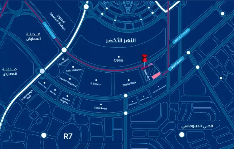 مول لي باساج العاصمة الإدارية — location, العاصمة الإدارية الجديدة