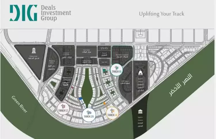 Track 20 Tower New Capital in New Capital Track 20 Tower New Capital — location, New Capital