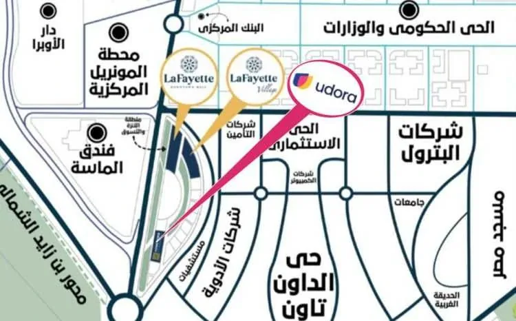 Udora Mall New Capital in New Capital Udora Mall New Capital — location, New Capital