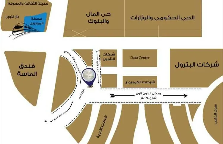 Vida West Mall New Capital in New Capital Vida West Mall New Capital — location, New Capital