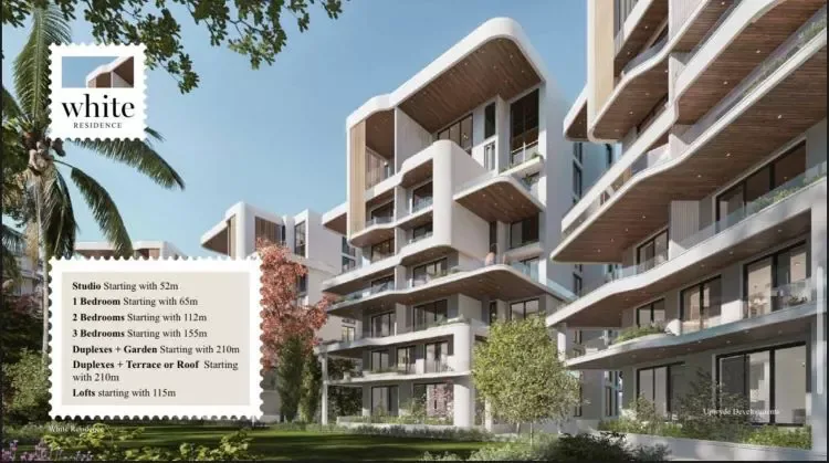 White Residence Compound New Cairo in New Cairo White Residence Compound New Cairo — units, New Cairo